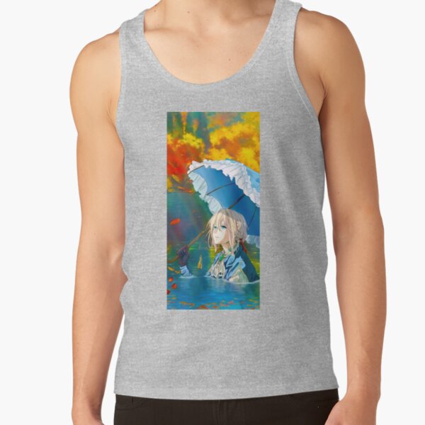 Violet Evergarden Umbrella Lake Tank Top - Image 3