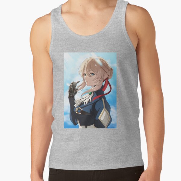 Violet Evergarden-cutie Violet Character Tank Top - Image 3
