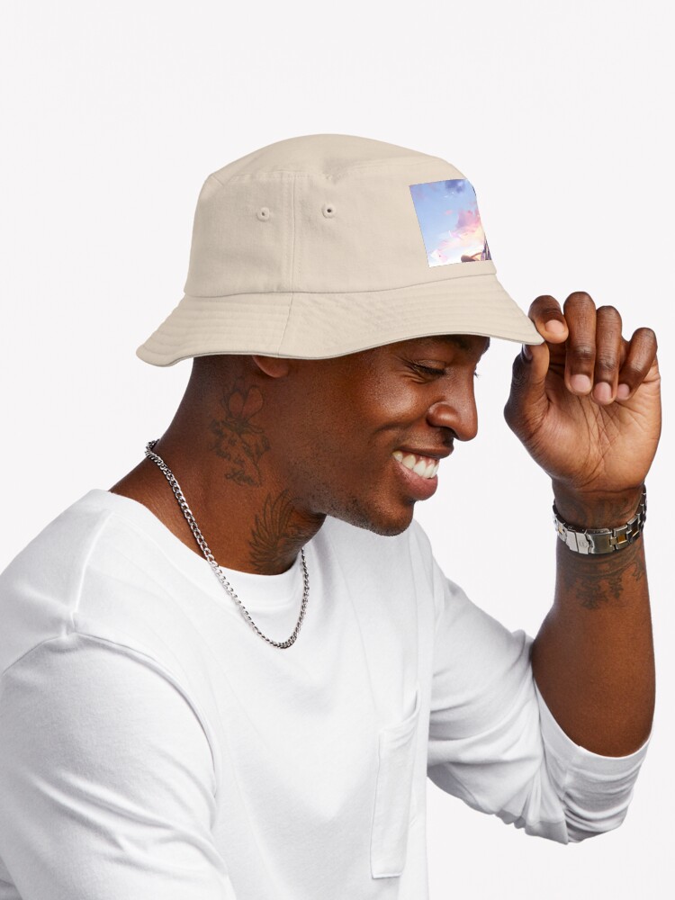 Violet Evergardan Beautiful Cover Image Bucket Hat - Image 3