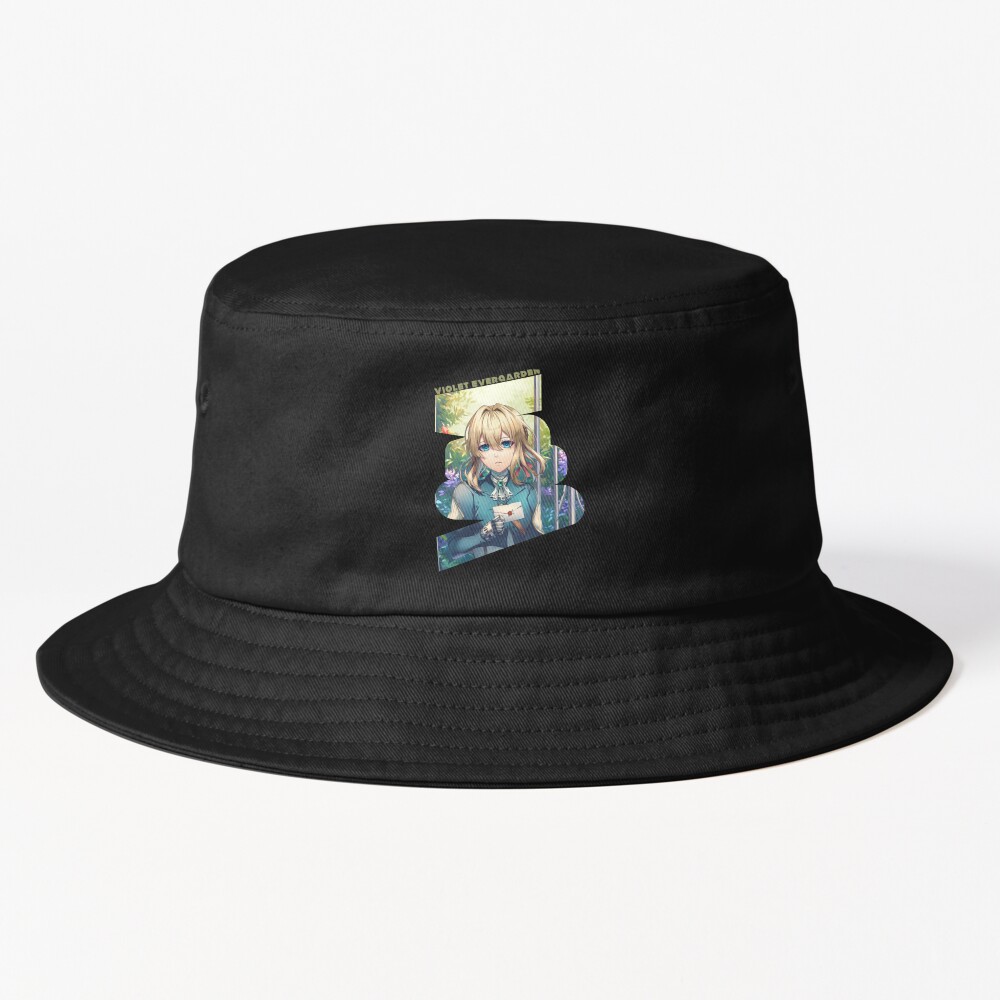 Anime Violet Evergarden Violet Character Bucket Hat