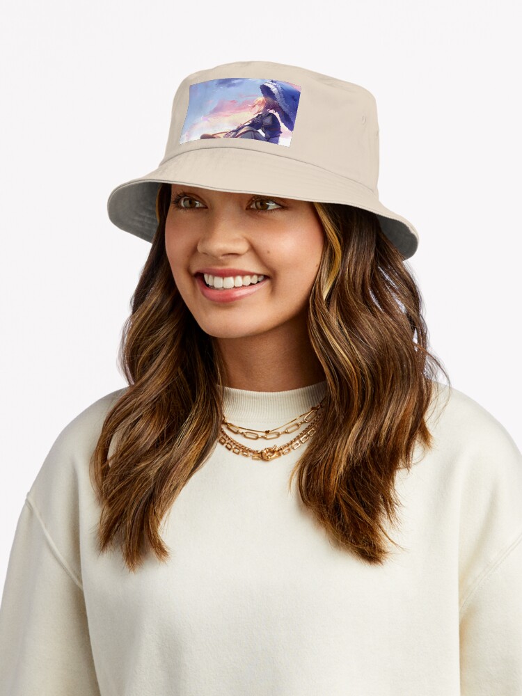 Violet Evergardan Beautiful Cover Image Bucket Hat - Image 2