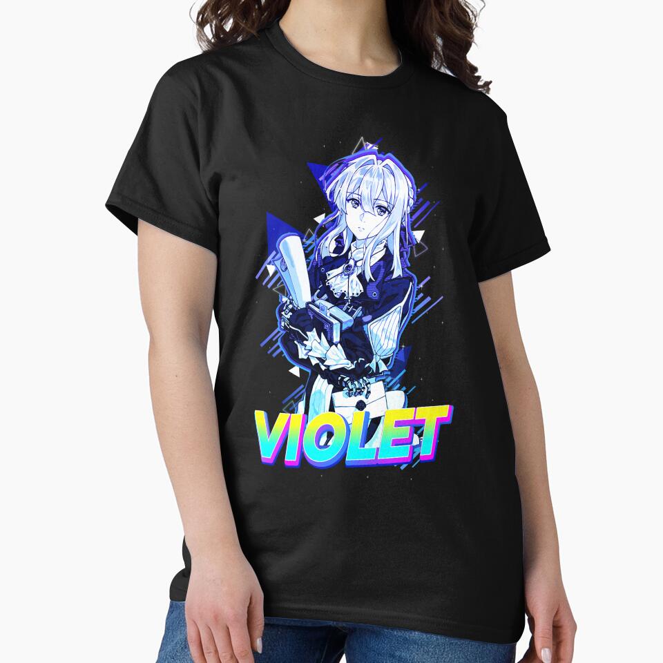 New Design Violet Evergarden Bassic T-shirt