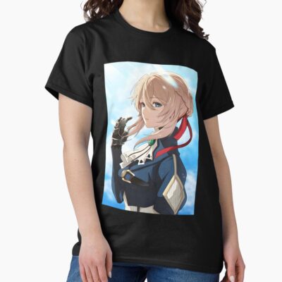Violet Evergarden-cutie Violet Character T-shirt
