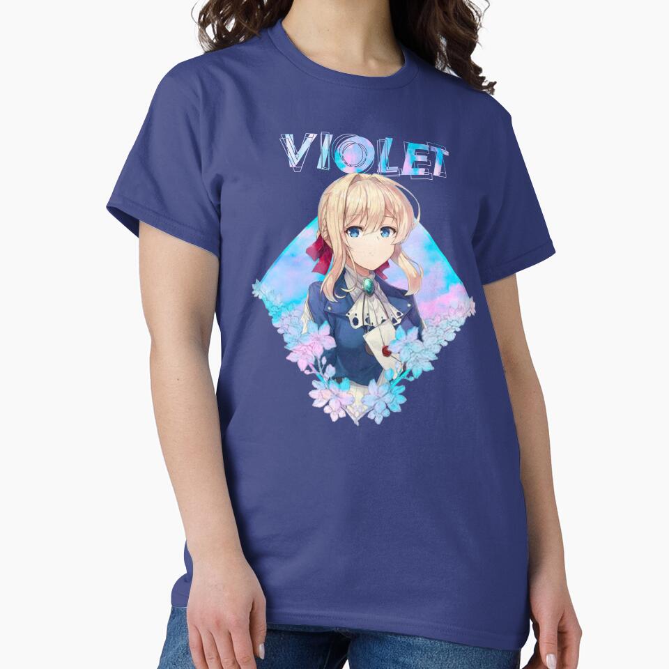Hot Design Violet Evergarden Vintage T-shirt - Image 4