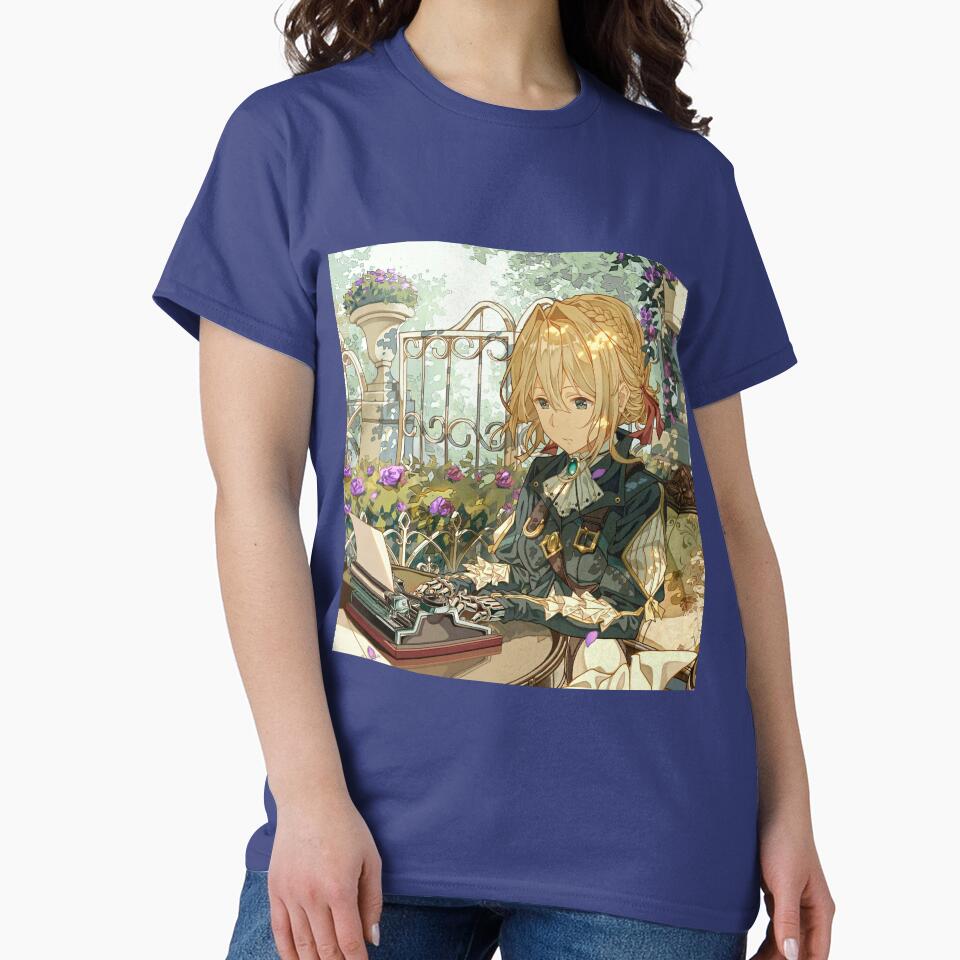 Hot Collection Violet Evergarden Colorfull T-shirt - Image 4