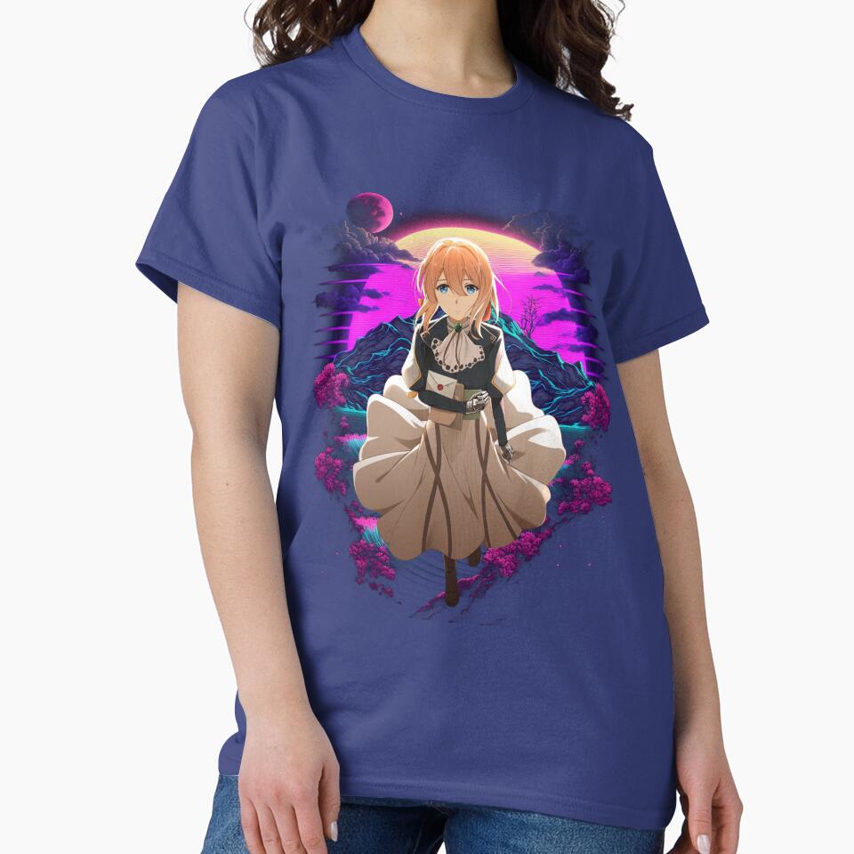Violet Evergarden Touching Character Development T-shirt - Image 4