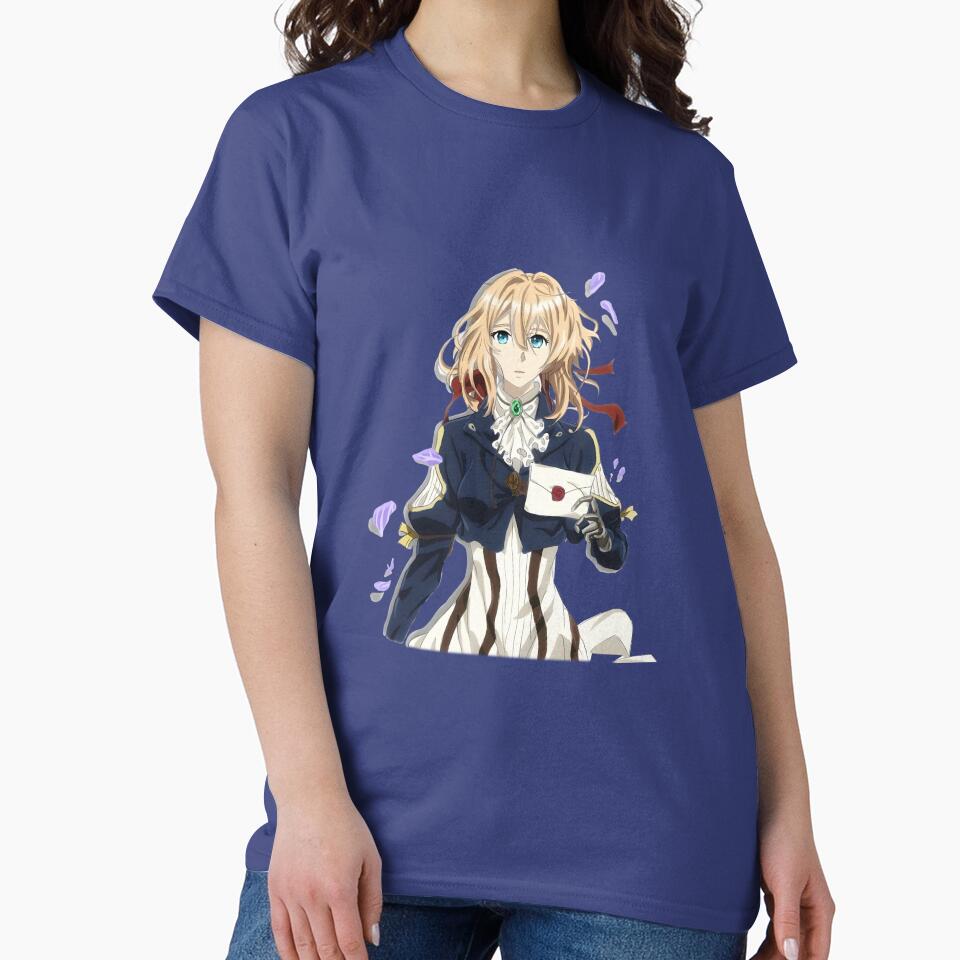 Anime Violet Evergarden Holding Letter T-shirt - Image 4