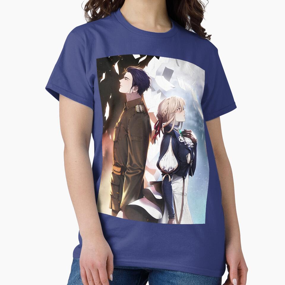 Violet Evergarden Cute Couple T-shirt - Image 4