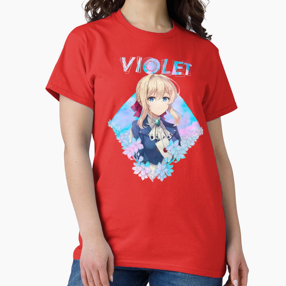 Hot Design Violet Evergarden Vintage T-shirt - Image 5