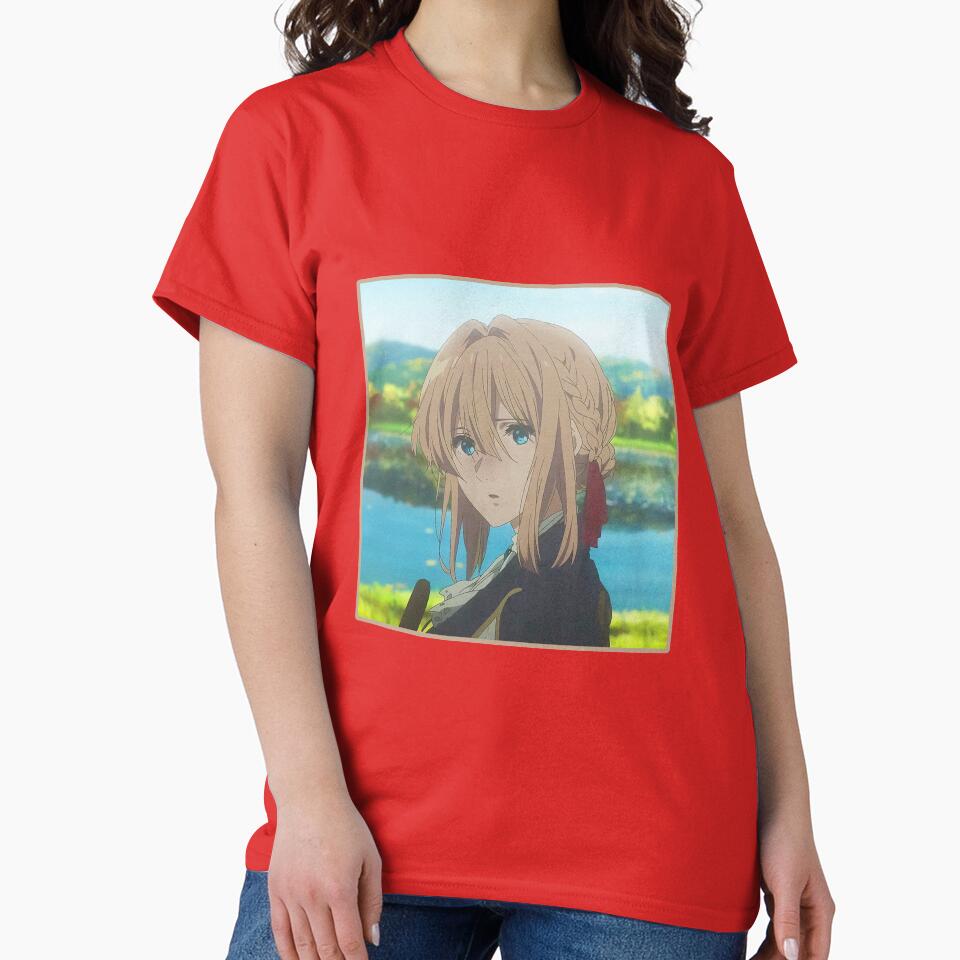Character Violet Anime Violet Evergarden T-shirt - Image 5