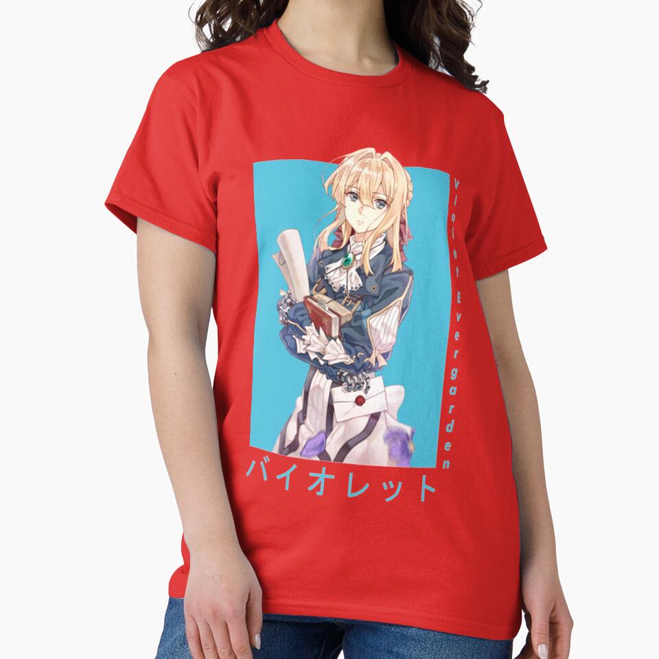 New Design Violet - Anime Violet Evergarden T-shirt - Image 5