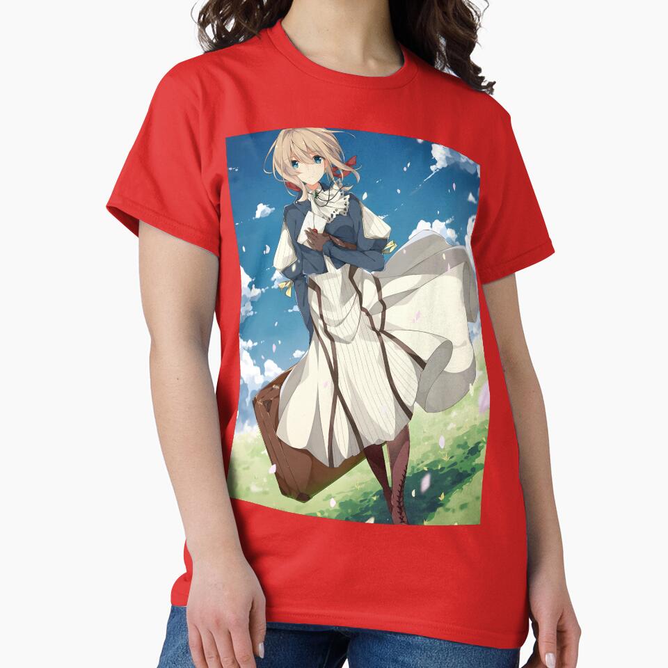 Anime Violet Evergarden Princess T-shirt - Image 5