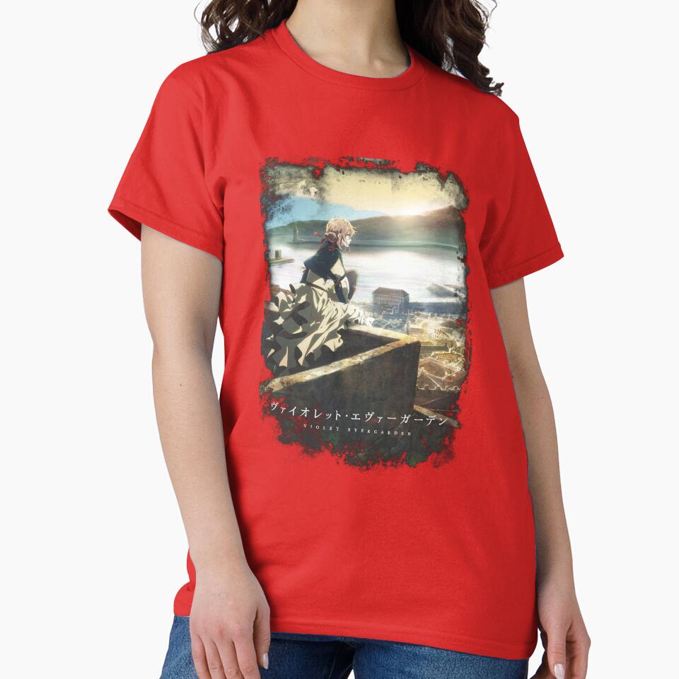 Violet Evergarden Graceful Storytelling Unveiled T-shirt - Image 5