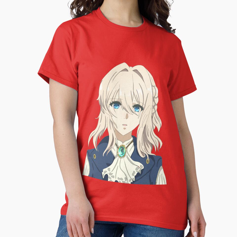 Anime Violet Evergarden - Character Violet T-shirt - Image 5