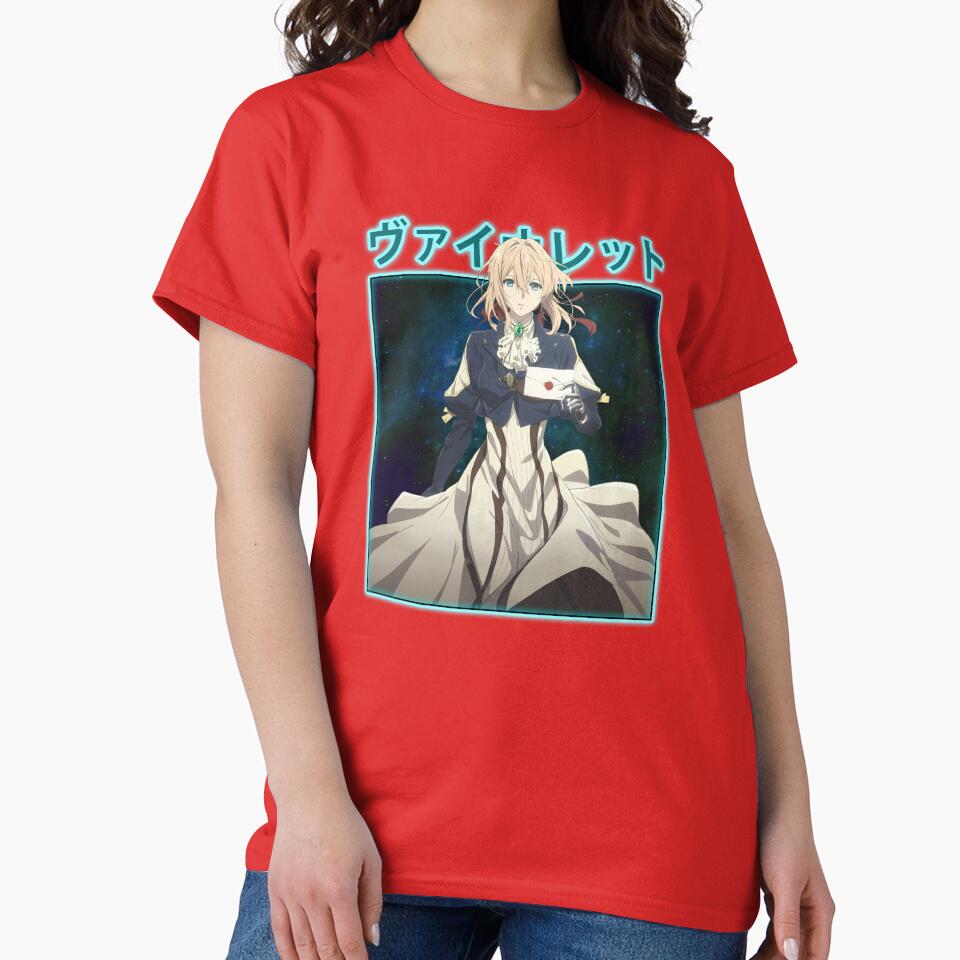 Violet Evergarden Emotional Storytelling Masterpiece T-shirt - Image 5