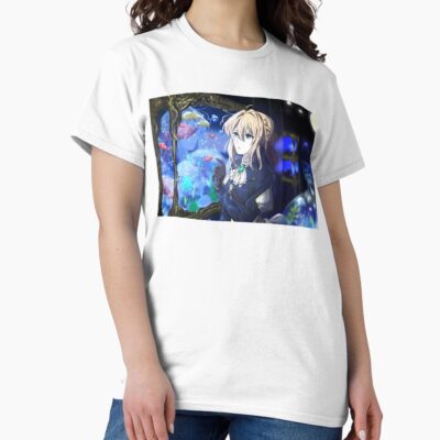 Anime Violet Evergarden Beautiful T-shirt