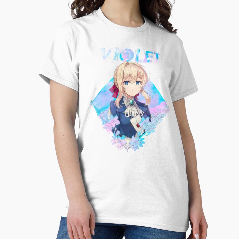 Hot Design Violet Evergarden Vintage T-shirt - Image 2
