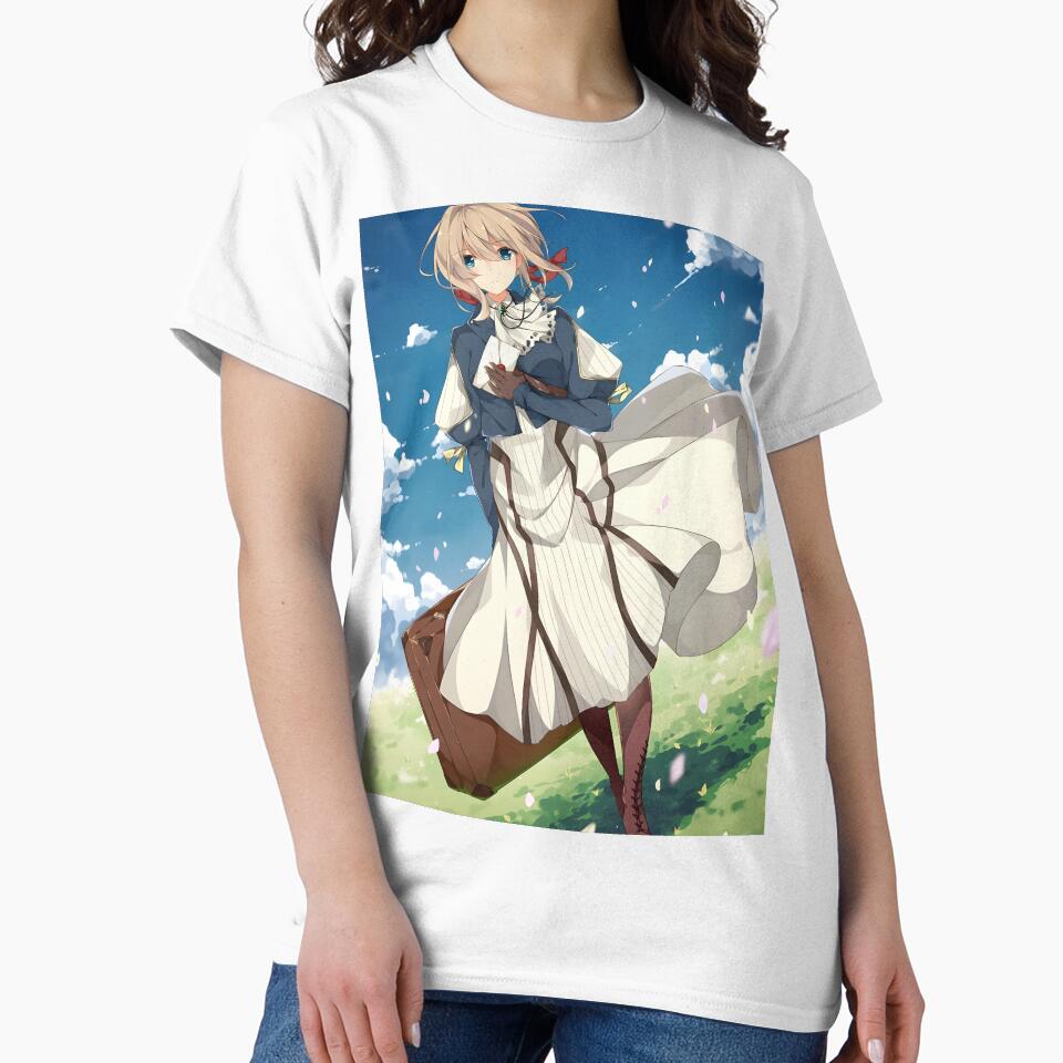 Anime Violet Evergarden Princess T-shirt