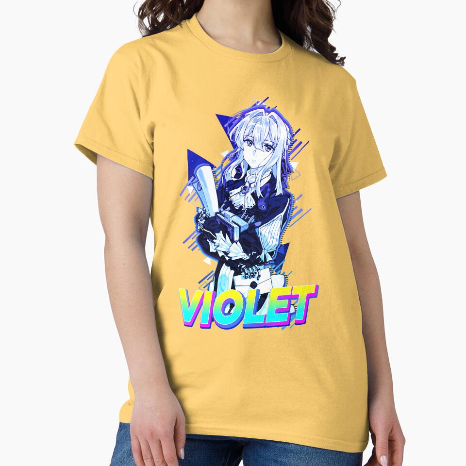 New Design Violet Evergarden Bassic T-shirt - Image 6