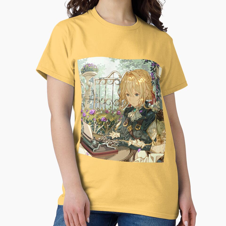 Hot Collection Violet Evergarden Colorfull T-shirt - Image 6