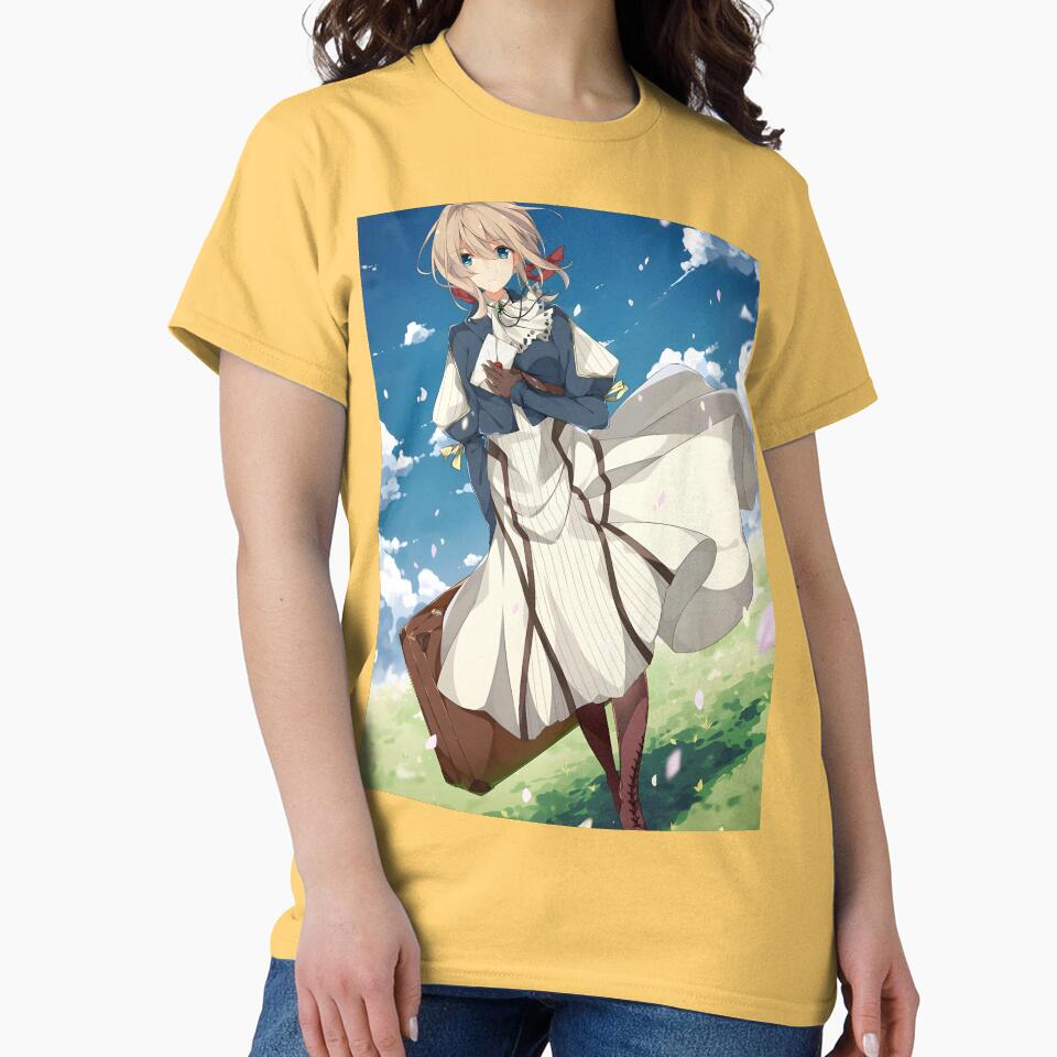 Anime Violet Evergarden Princess T-shirt - Image 6