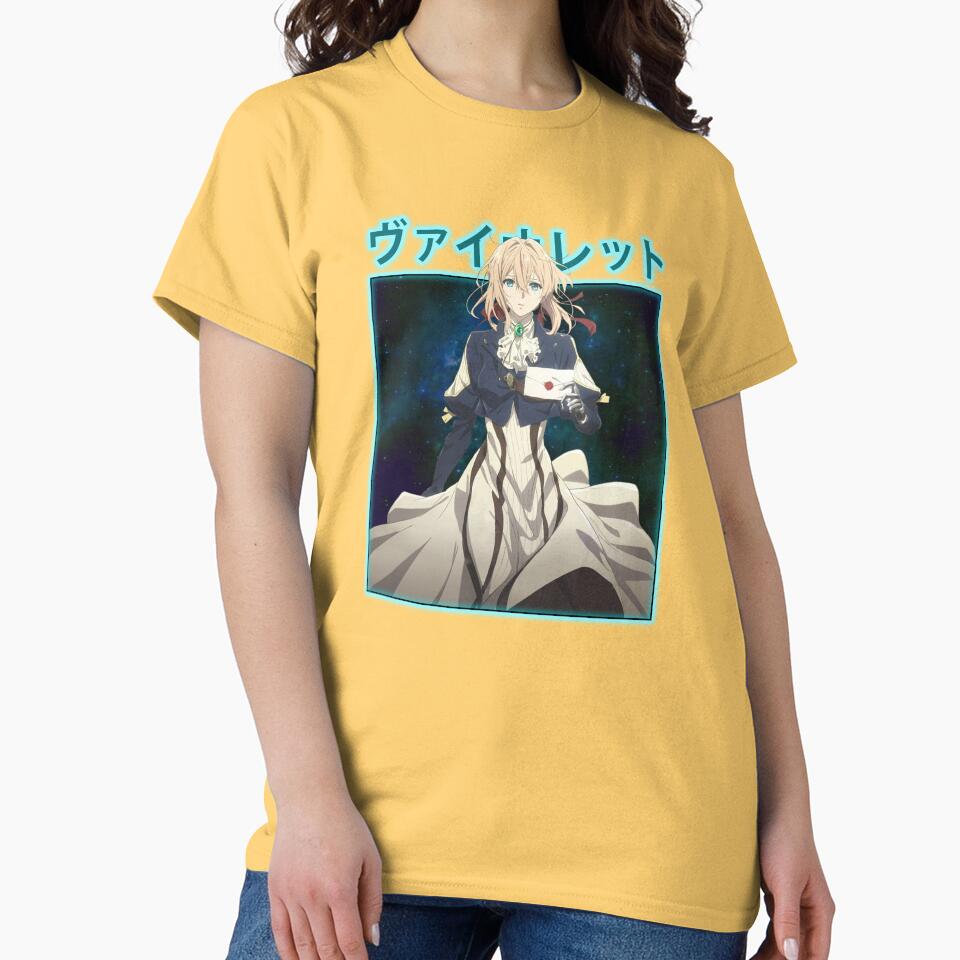 Violet Evergarden Emotional Storytelling Masterpiece T-shirt - Image 6