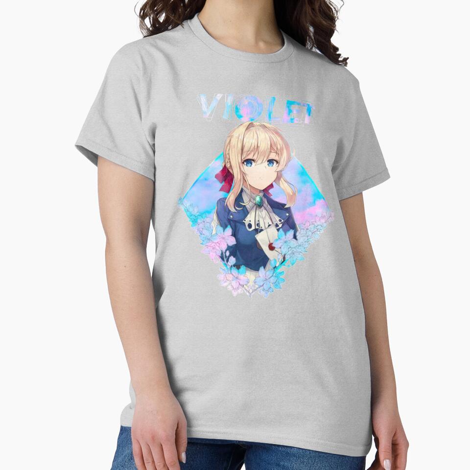Hot Design Violet Evergarden Vintage T-shirt - Image 3