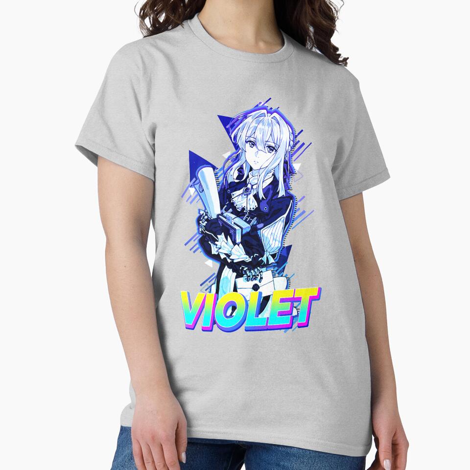 New Design Violet Evergarden Bassic T-shirt - Image 3