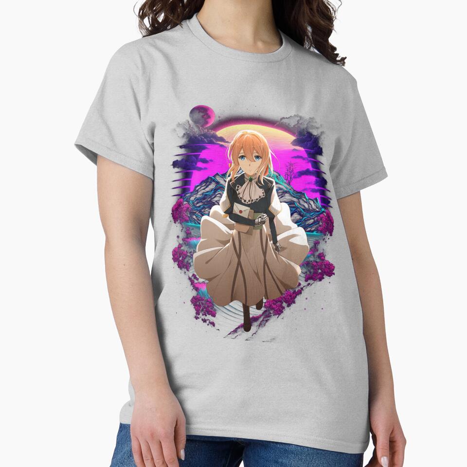 Violet Evergarden Touching Character Development T-shirt - Image 3