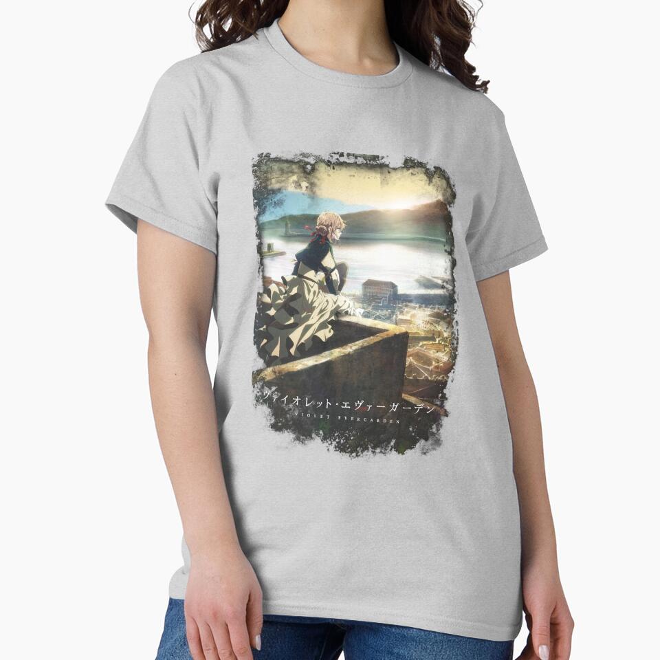 Violet Evergarden Graceful Storytelling Unveiled T-shirt - Image 3