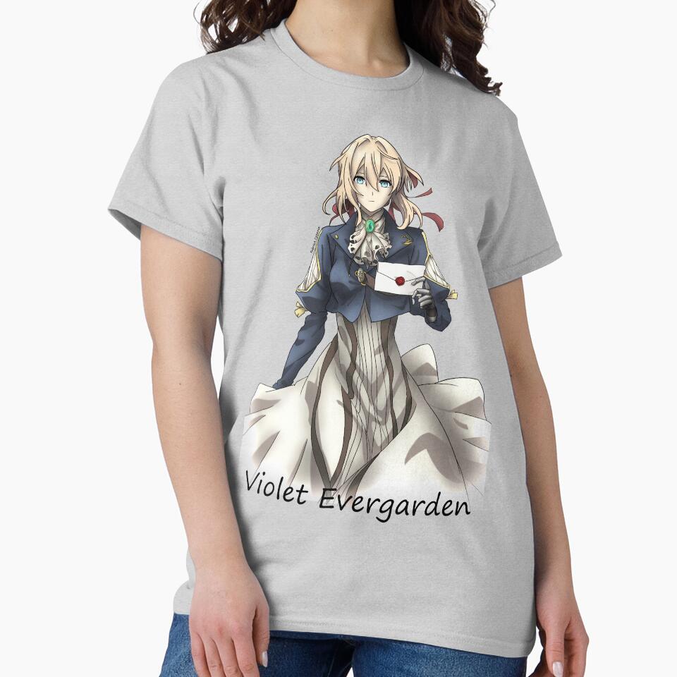 Best Selling Anime Violet Evergarden T-shirt - Image 3