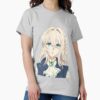 ssrcoclassic teewomens 02heather greyfrontproduct squarex1000 38 - Violet Evergarden Shop