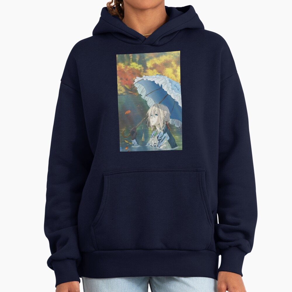 Anime Violet Evergarden - Violet Character And Lake Hoodie - Image 5
