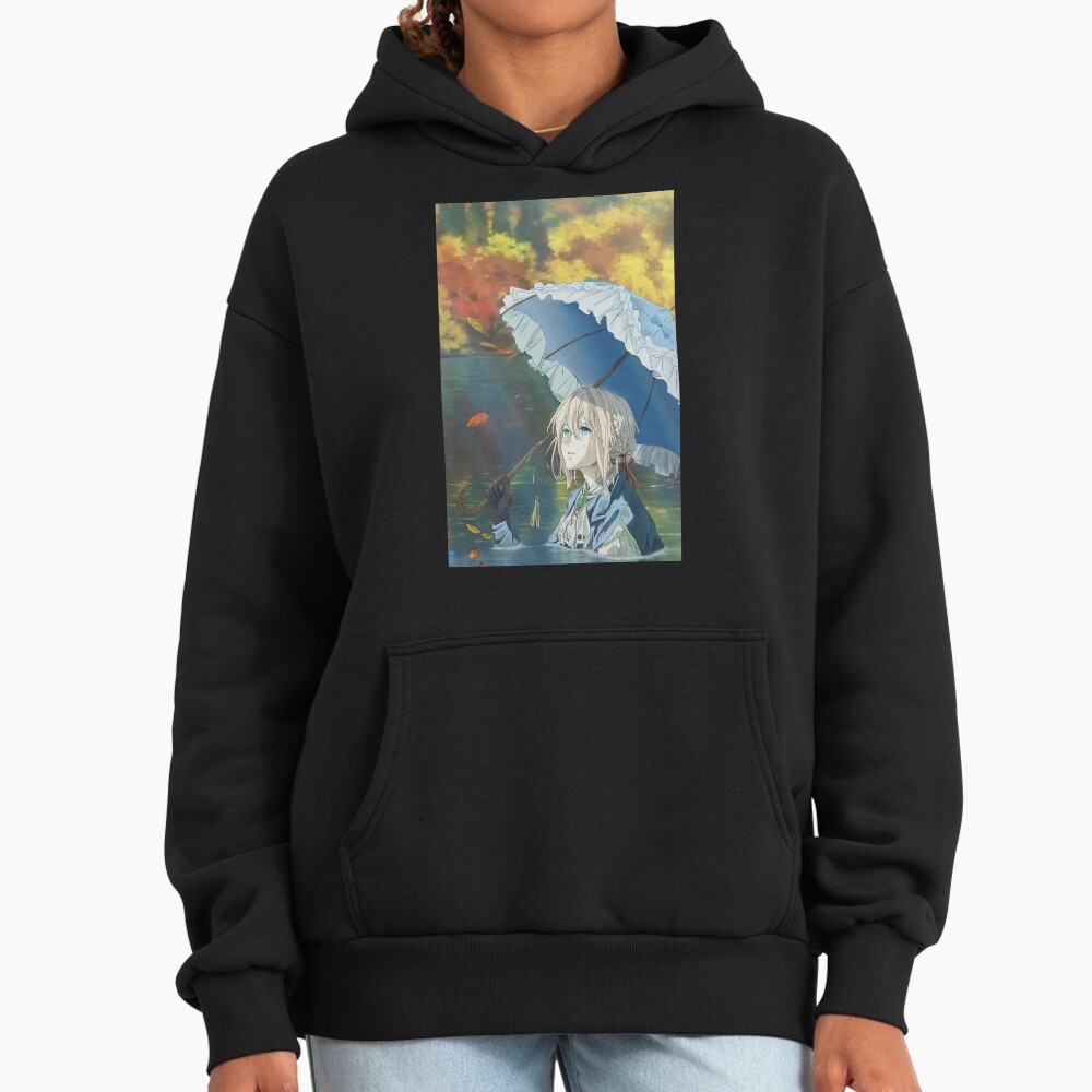 Anime Violet Evergarden - Violet Character And Lake Hoodie - Image 2