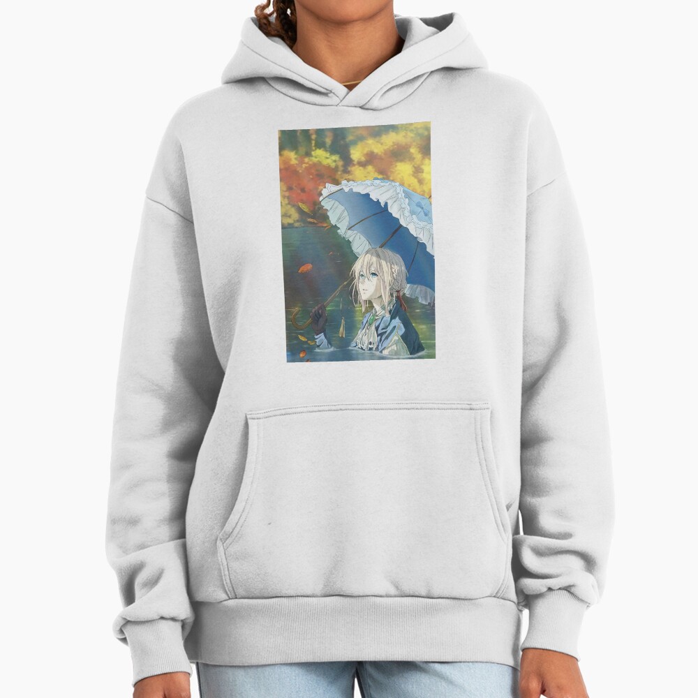 Anime Violet Evergarden - Violet Character And Lake Hoodie