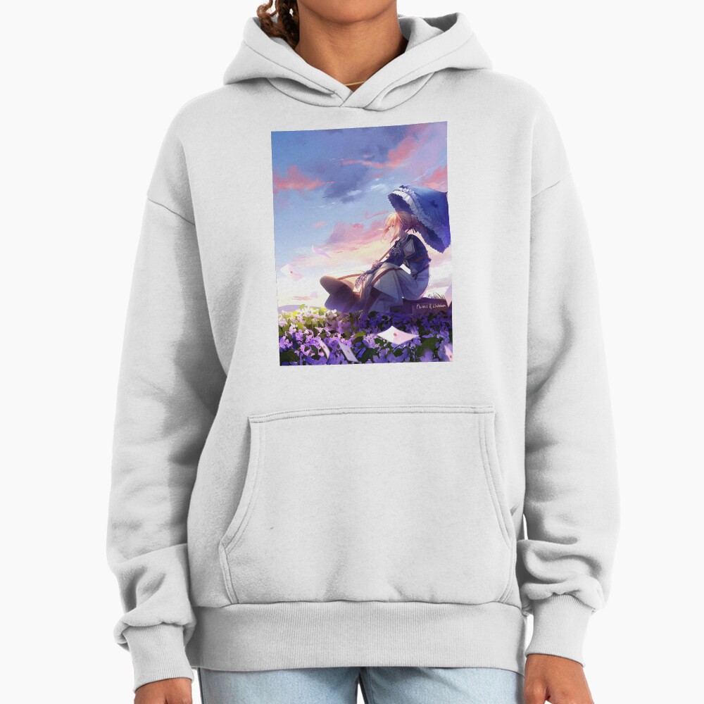 Violet Evergardan Beautiful Cover Image Hoodie