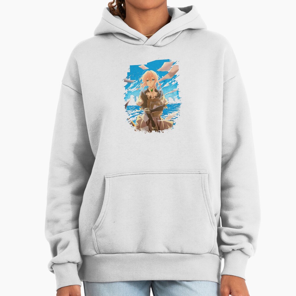 Violet Evergarden Healing Through Words Hoodie - Image 2