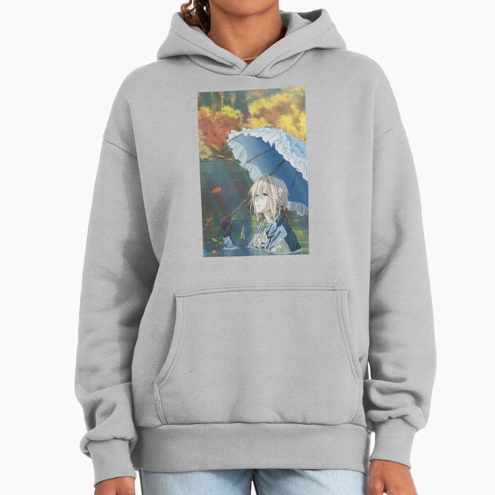 Anime Violet Evergarden - Violet Character And Lake Hoodie - Image 4