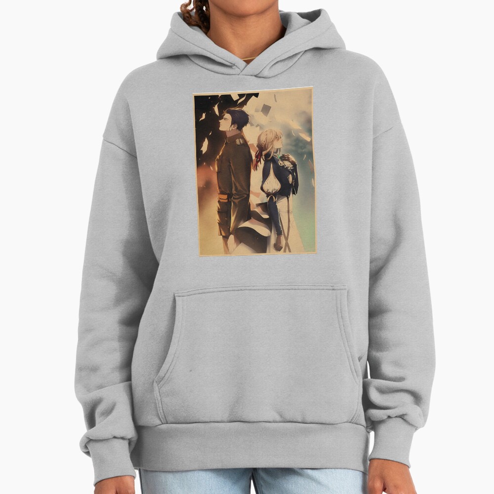 New Collection Violet Evergarden Retro Graphic Hoodie - Image 4