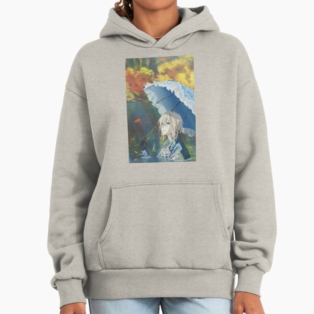 Anime Violet Evergarden - Violet Character And Lake Hoodie - Image 3