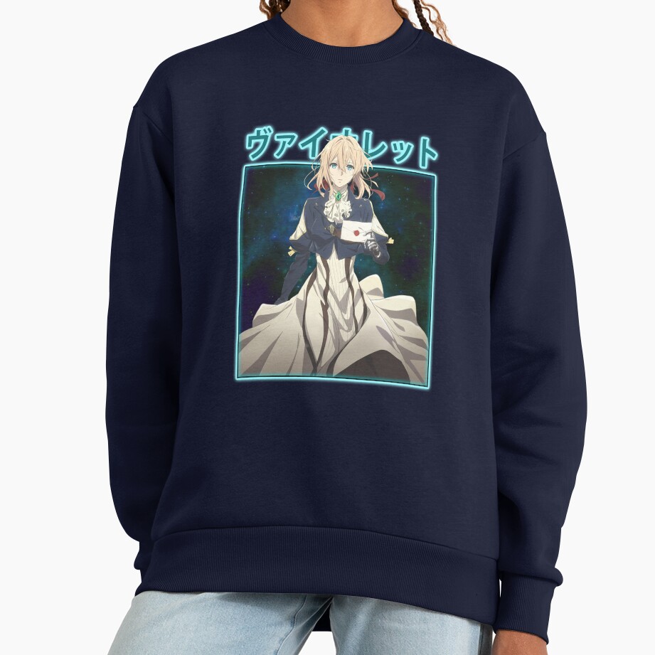 Violet Evergarden Emotional Storytelling Masterpiece Sweatshirt - Image 5