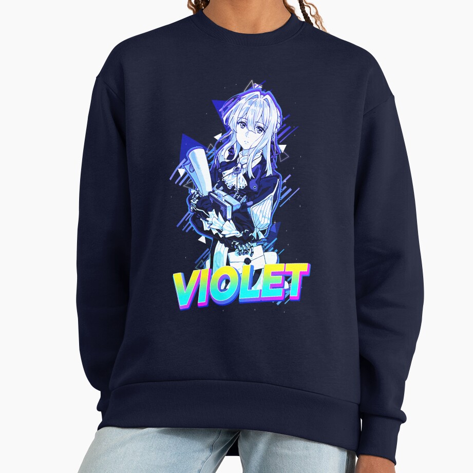 New Design Violet Evergarden Bassic Sweatshirt - Image 5