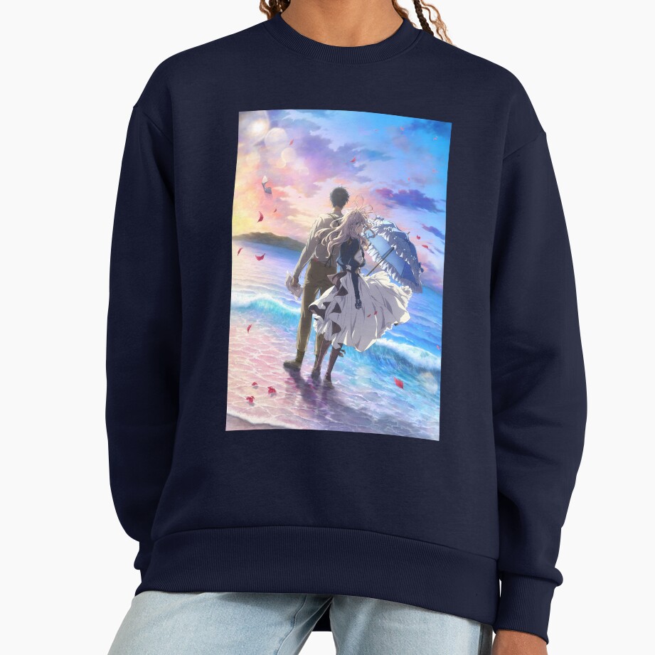 Violet And Gilbert Beach Poster Sweatshirt - Image 5