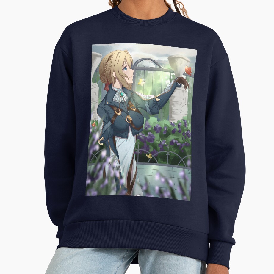 Violet Evergarden Beautiful Cover Photo Sweatshirt - Image 5