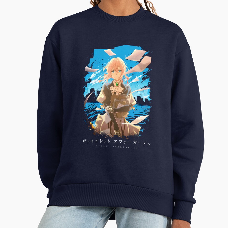 Violet Evergarden Healing Through Words Sweatshirt - Image 5