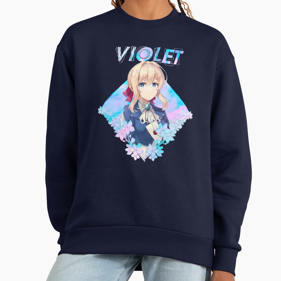 Hot Design Violet Evergarden Vintage Sweatshirt - Image 5