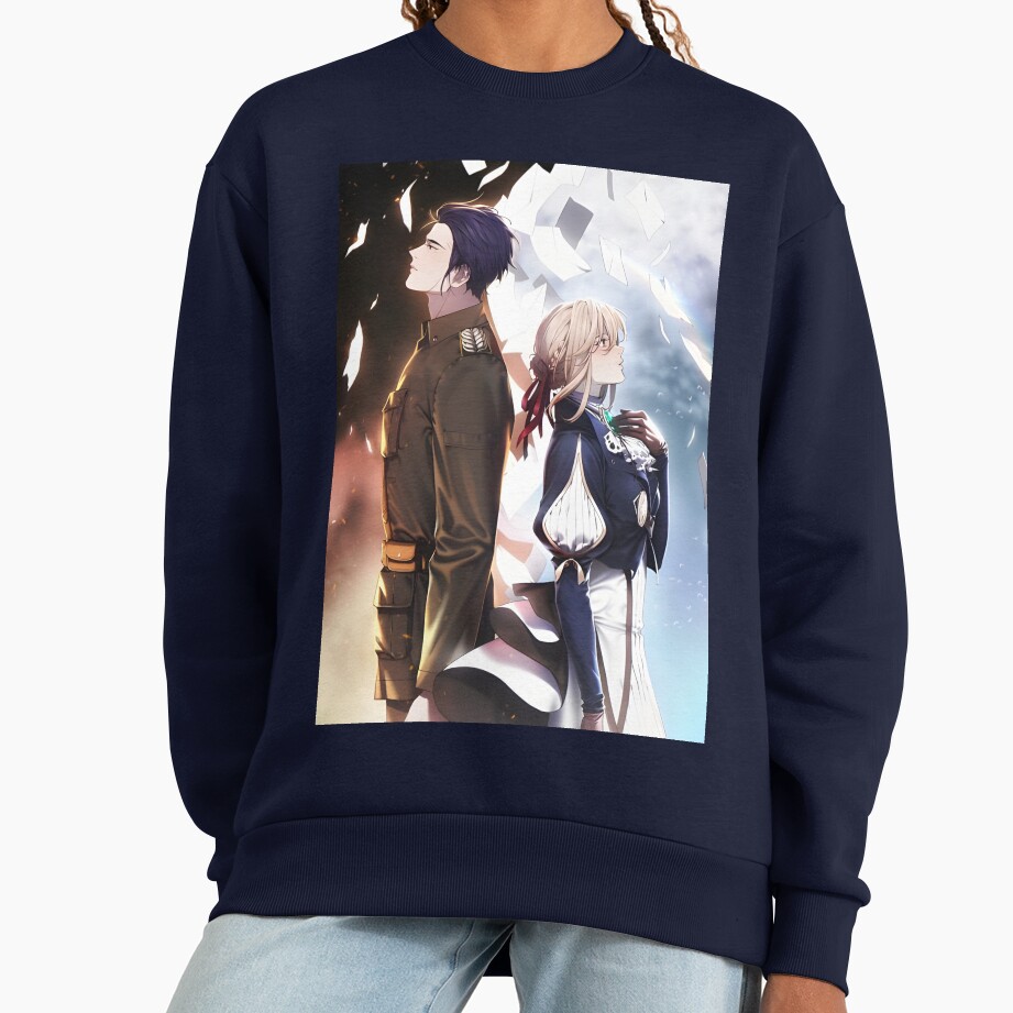 Violet Evergarden Cute Couple Sweatshirt - Image 5