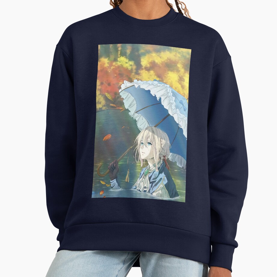 Anime Violet Evergarden - Violet Character And Lake Sweatshirt - Image 5
