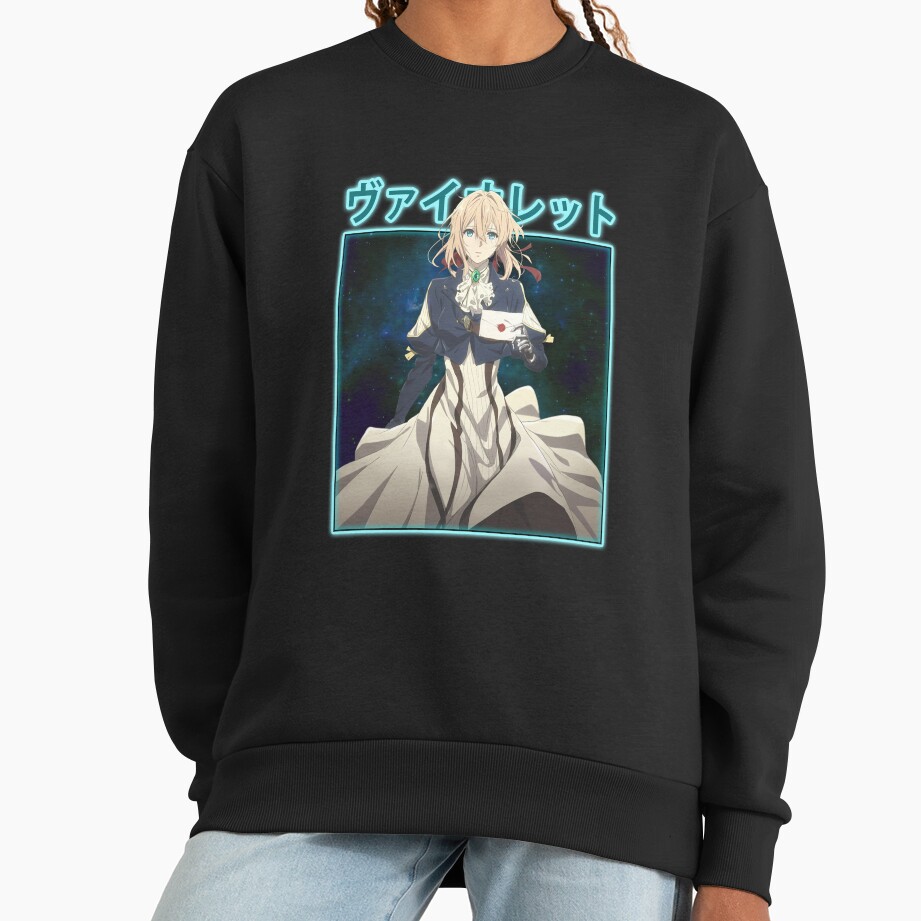 Violet Evergarden Emotional Storytelling Masterpiece Sweatshirt