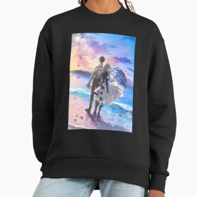 Violet And Gilbert Beach Poster Sweatshirt